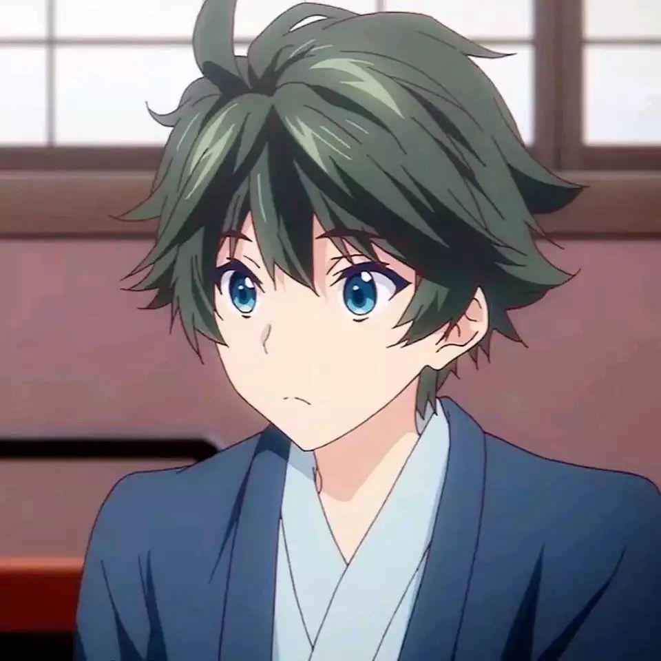 有没有类似这种的日系简约的动漫男生头像