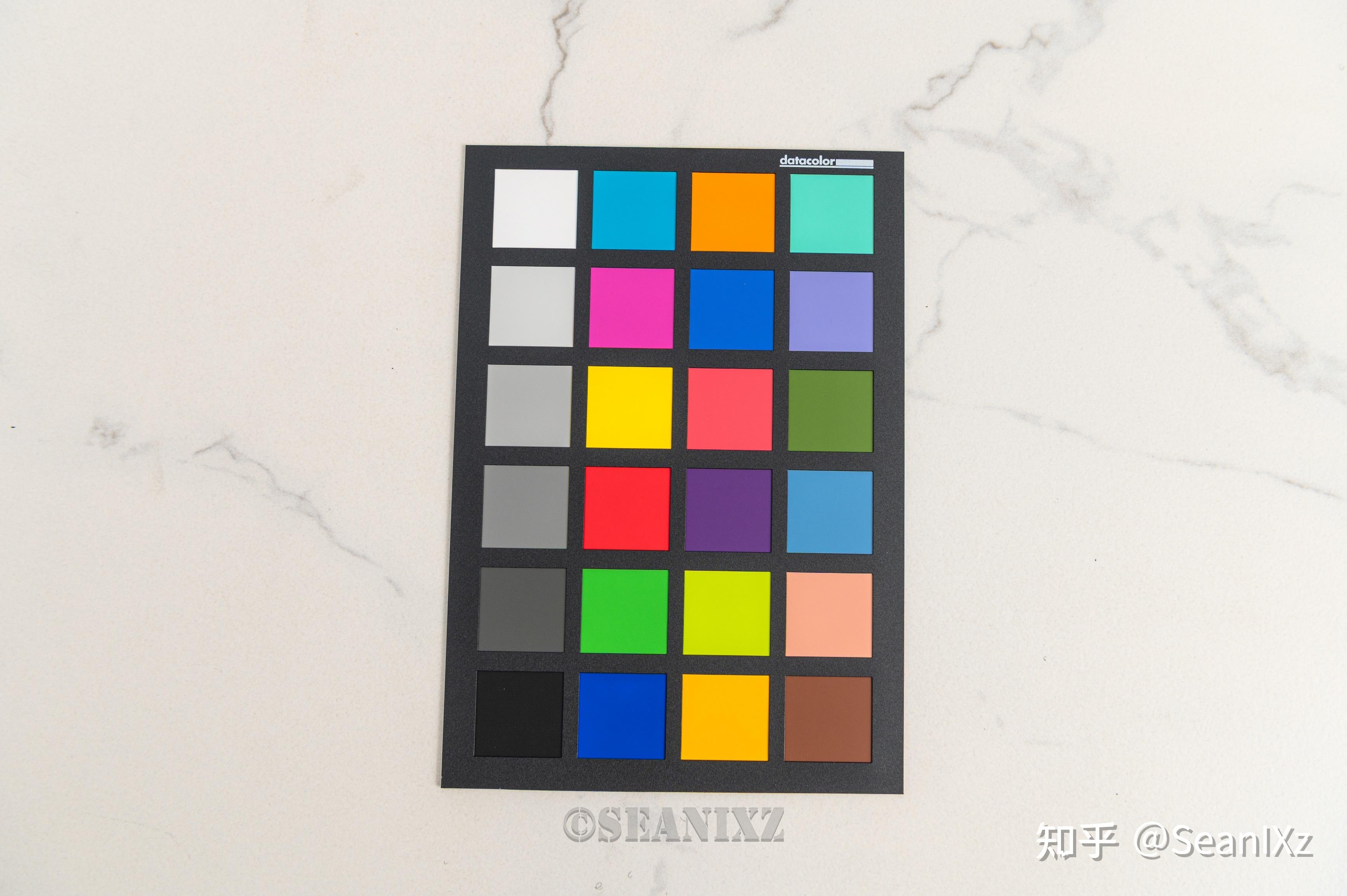 专业摄影的色彩校准datacolor24色卡