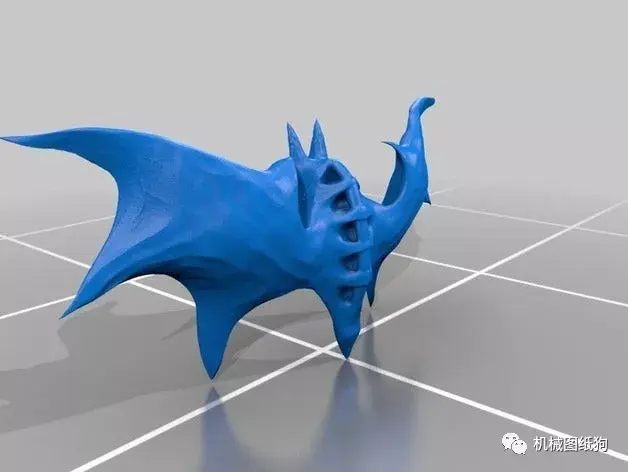 3d打印vampirebat黑蝙蝠模型3d打印图纸stl格式