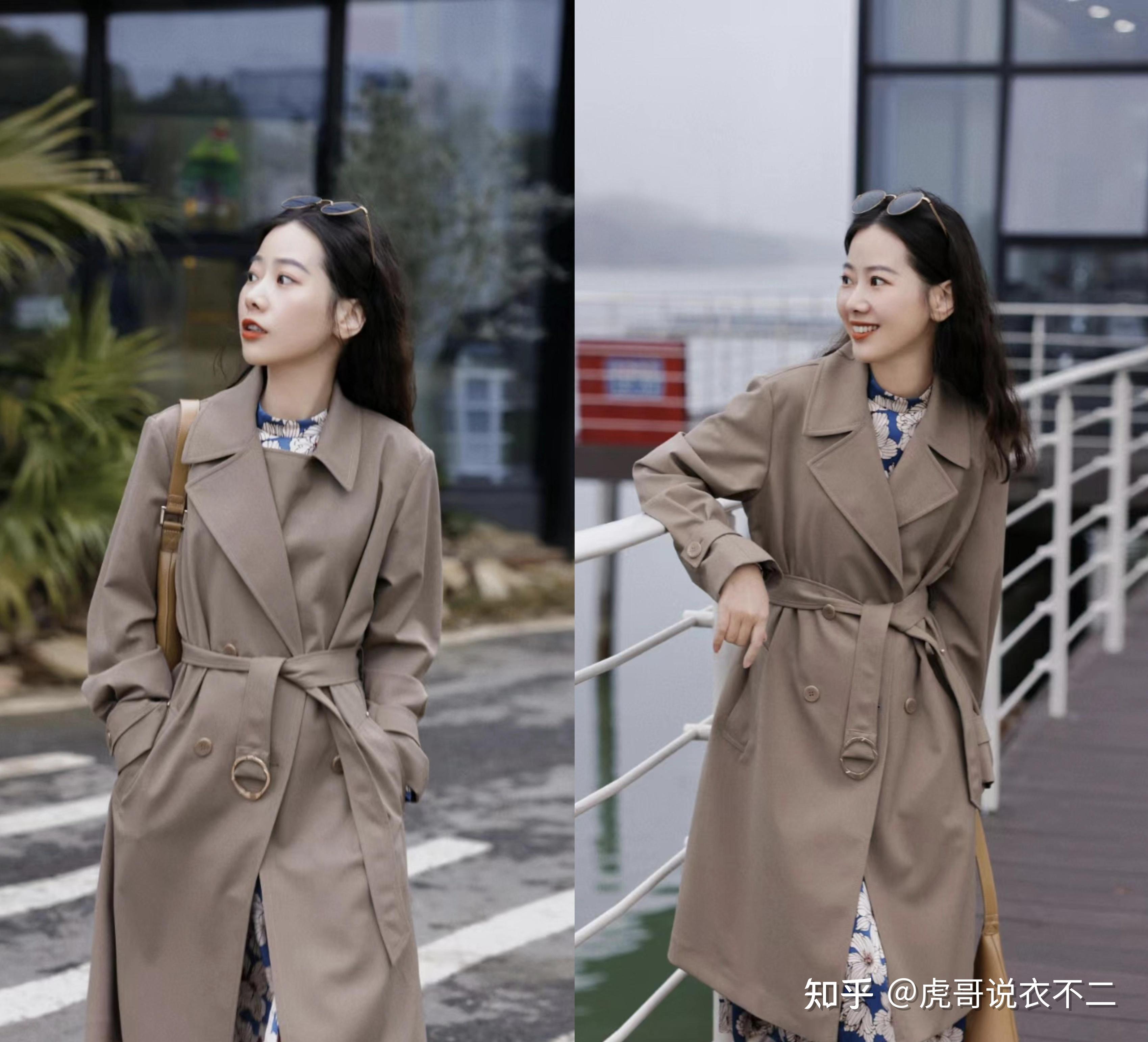 女人到了40岁衣服不用多买,秋天多穿长风衣,利落大气又百搭 - 知乎