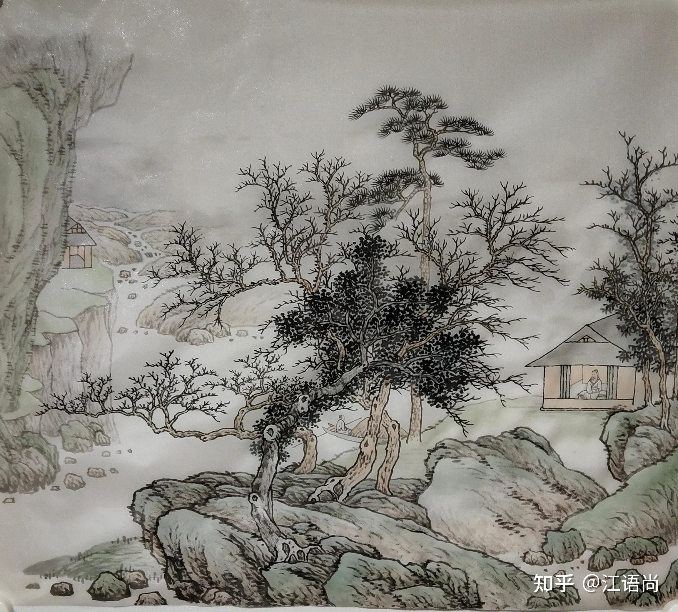 書畫:傳統繪畫-暮春-朱耕原老師創作 - 知乎