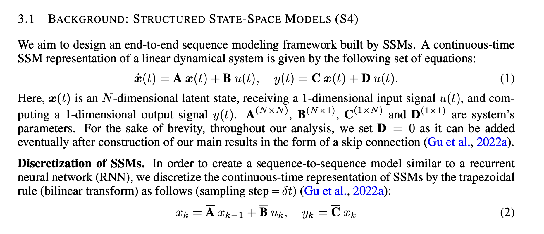  iclr 23 oral simplified state space layers for sequence modeling s5