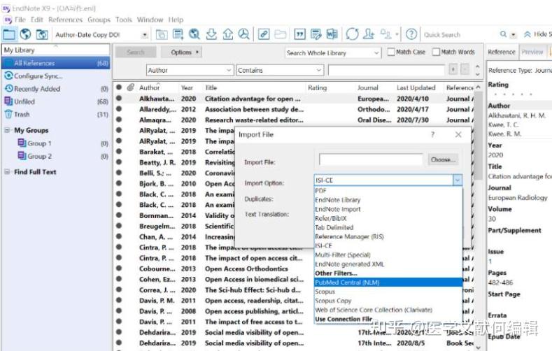 Endnote Capture 科研人必备技能之EndNote的使用 - 知乎