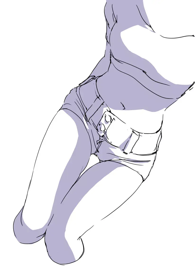 1000张本子向的人体动态绘画参考教程,包括结构和光影【文末福利】