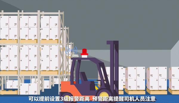 叉车防碰撞系统
