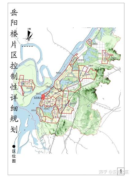 岳阳市城市总体规划图图片