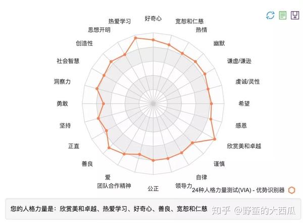 24種人格測試你的優勢識別器