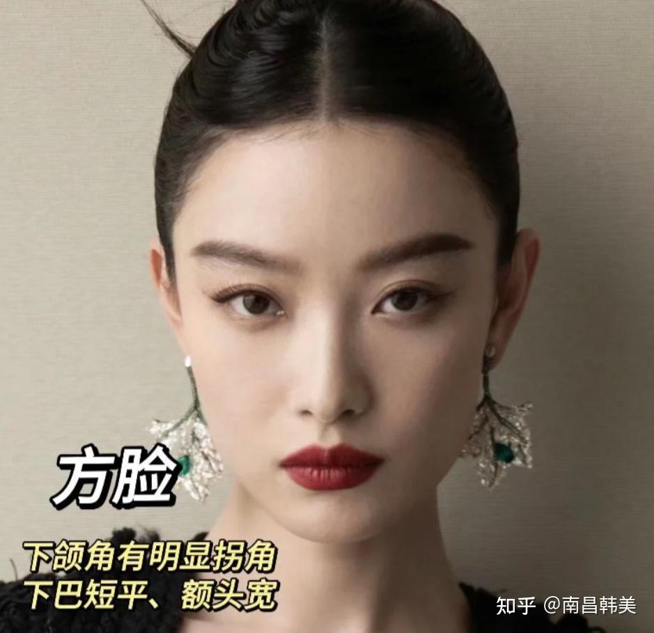 什么是方形脸?方形脸怎么变美? - 知乎