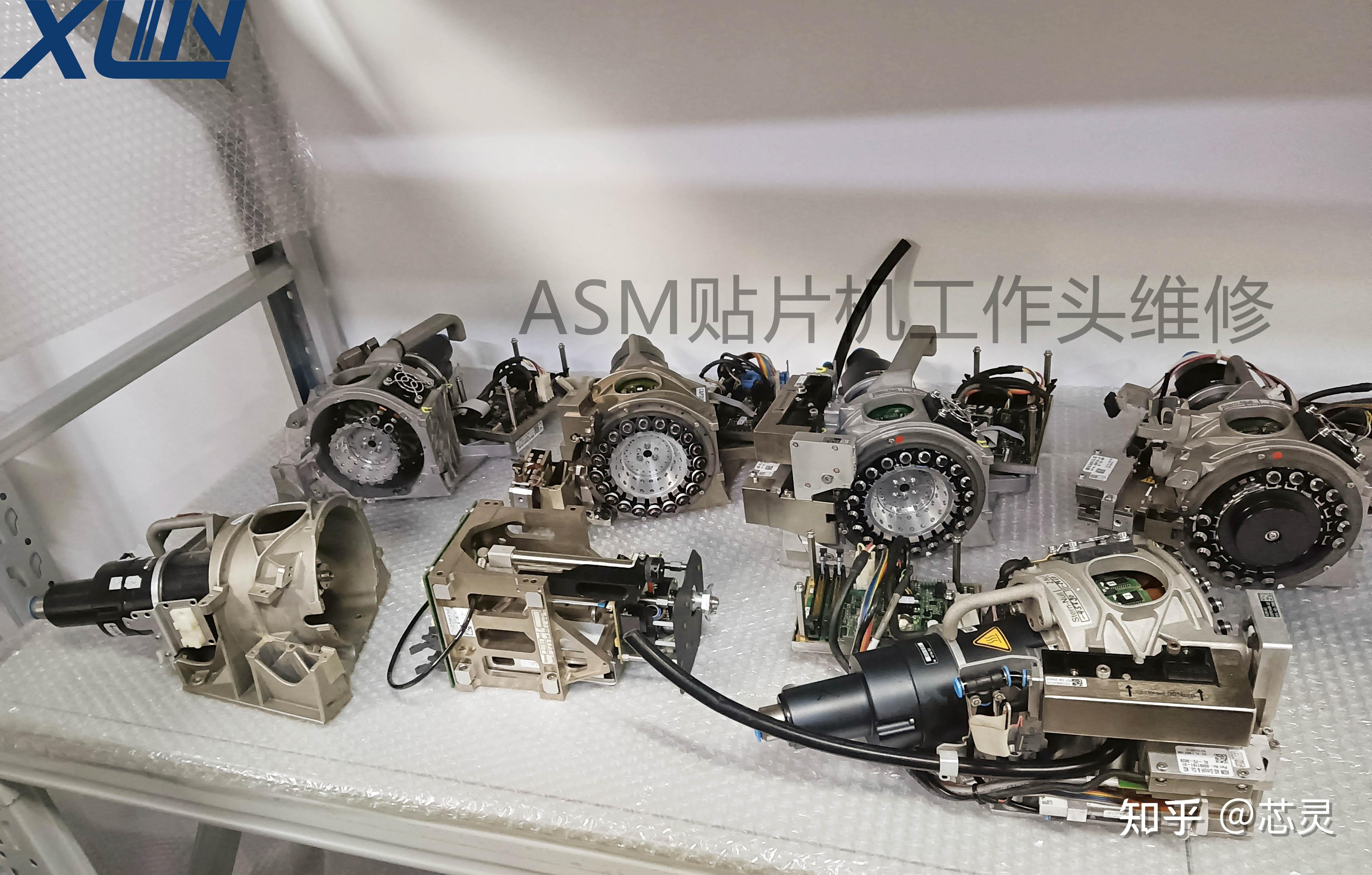 ASM TX系列贴片机CP20P贴装头演示视频 - 知乎