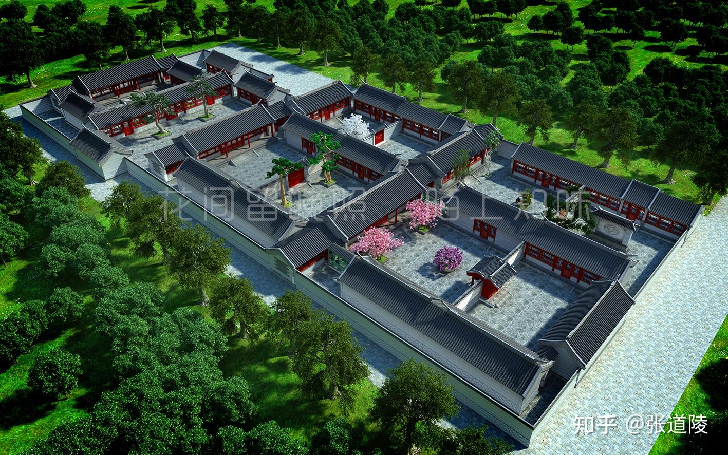 三维复原郑希成先生老北京民居宅院四合院画册六