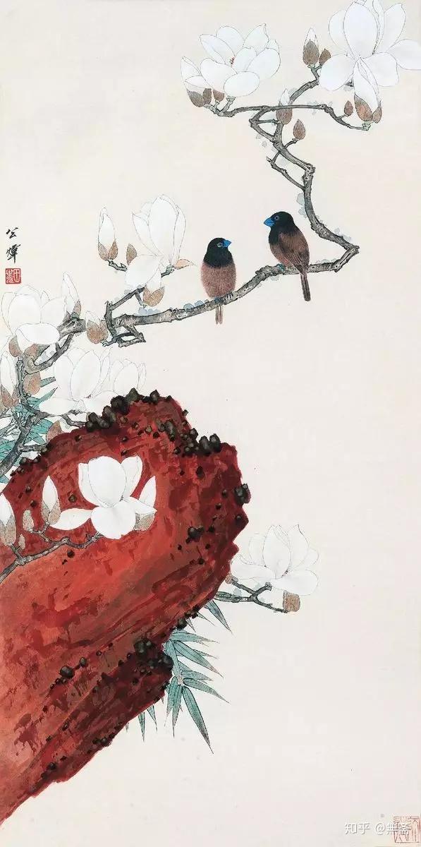 田世光:带你品味中国工笔花鸟画神韵 - 知乎
