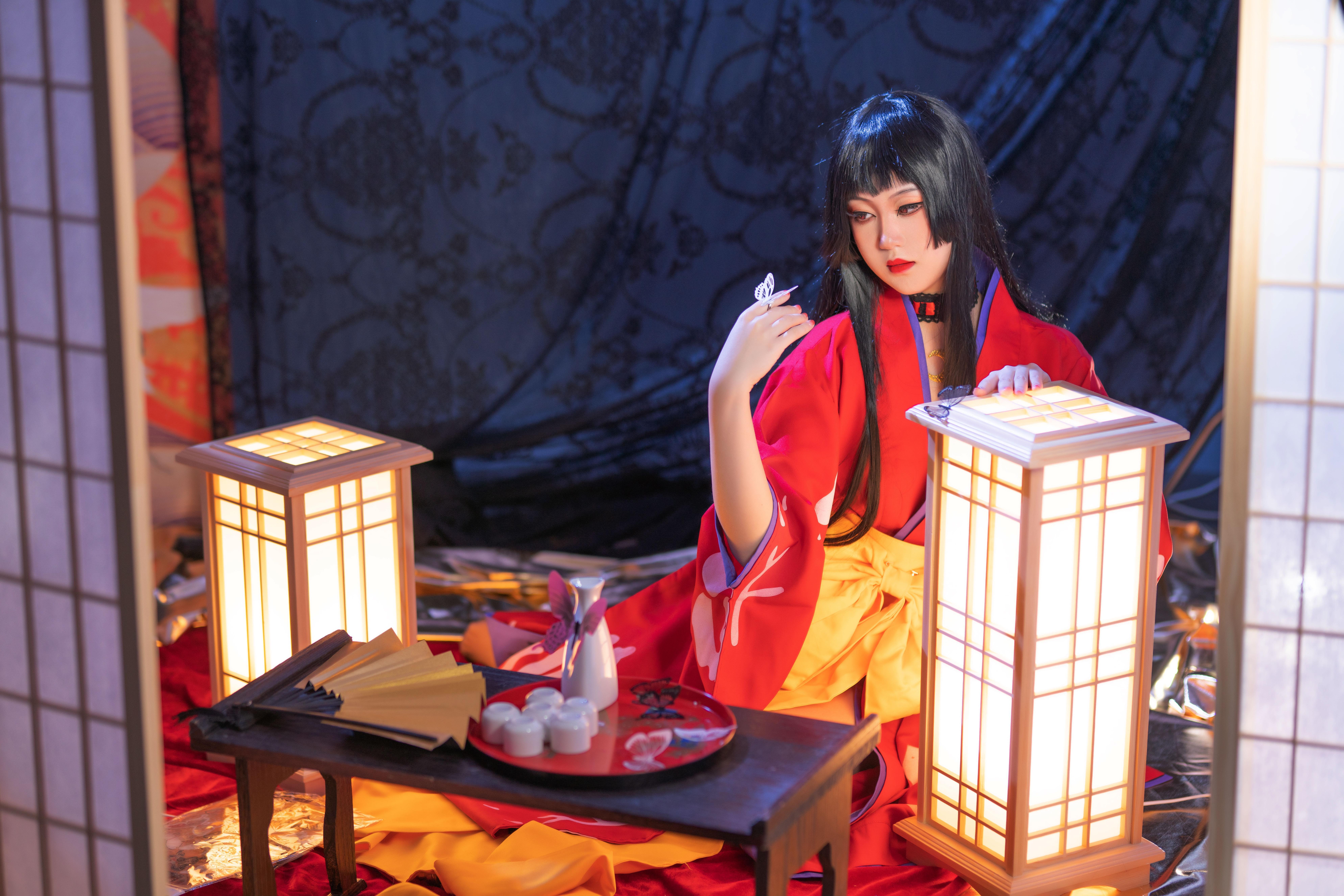 四月一日灵异事件簿壹原侑子cosplay