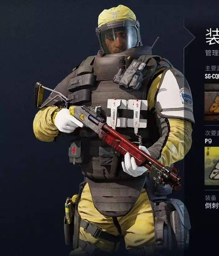 你觉得彩虹六号围攻中最帅的男干员是哪个