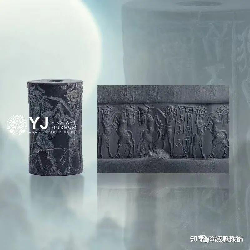 两河流域的人兽之战!|珠子的历史之世界古珠——乌尔第三王朝滚印 - 知乎