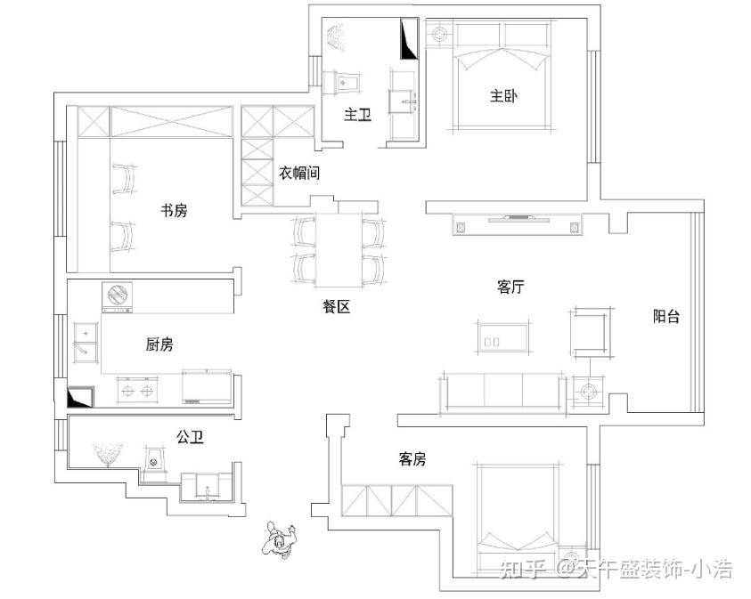 120㎡现代极简风格装修,温馨生活从这里开始 - 知乎
