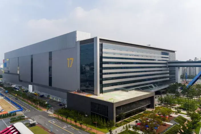 除韩国本土外,三星半导体在中国有苏州,西安两个园区.