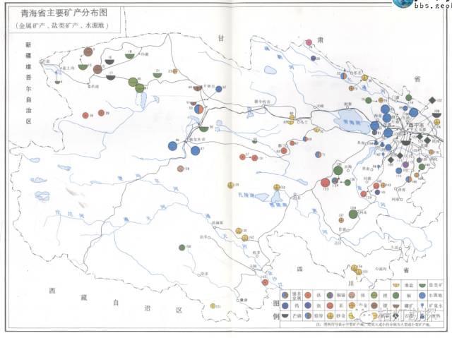 全国各省矿产资源分布图大全收藏超全