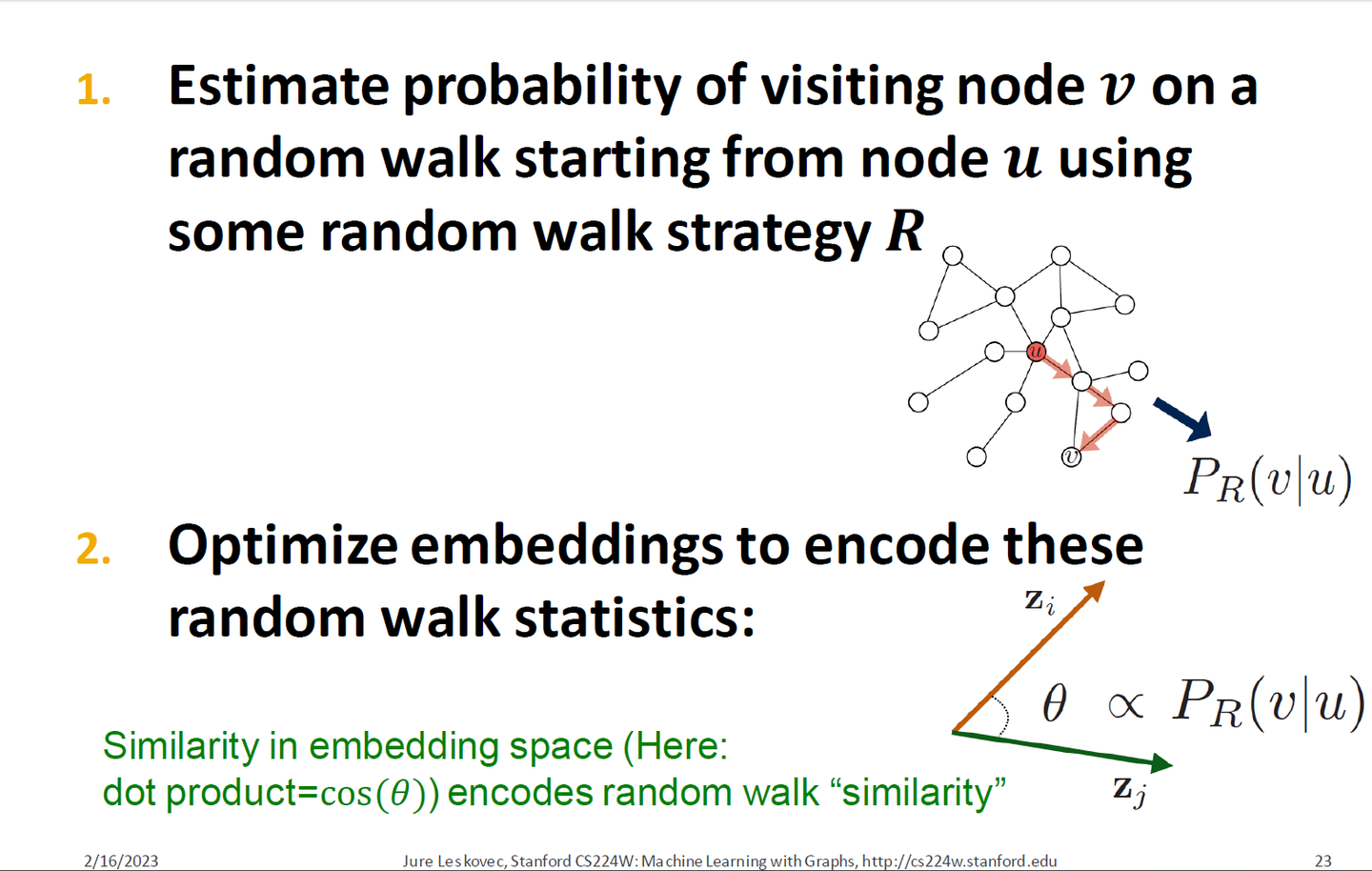Random Walk Approaches for Node Embeddings - 知乎