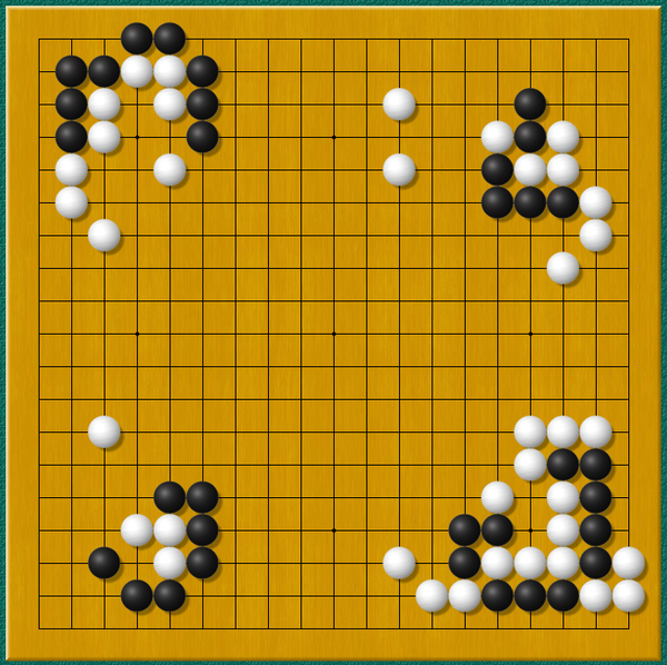 围棋启蒙第七课——各种吃子技巧