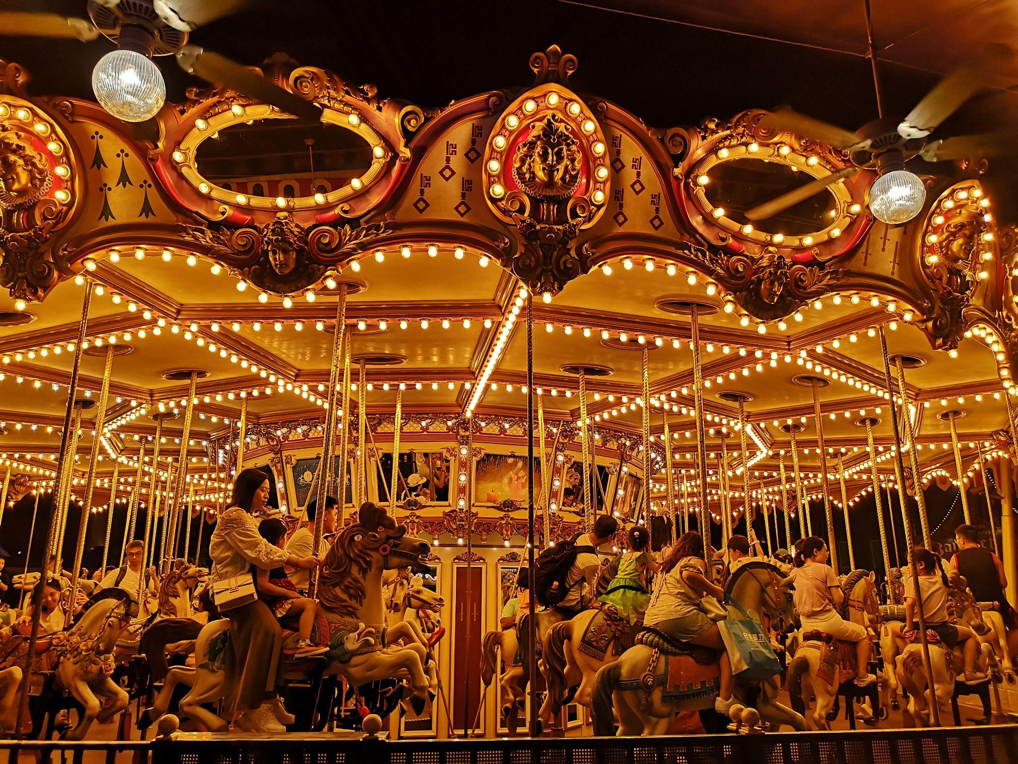 要和喜欢的人一起去迪士尼,看一场浪漫的烟花,手牵手坐一次旋转木马