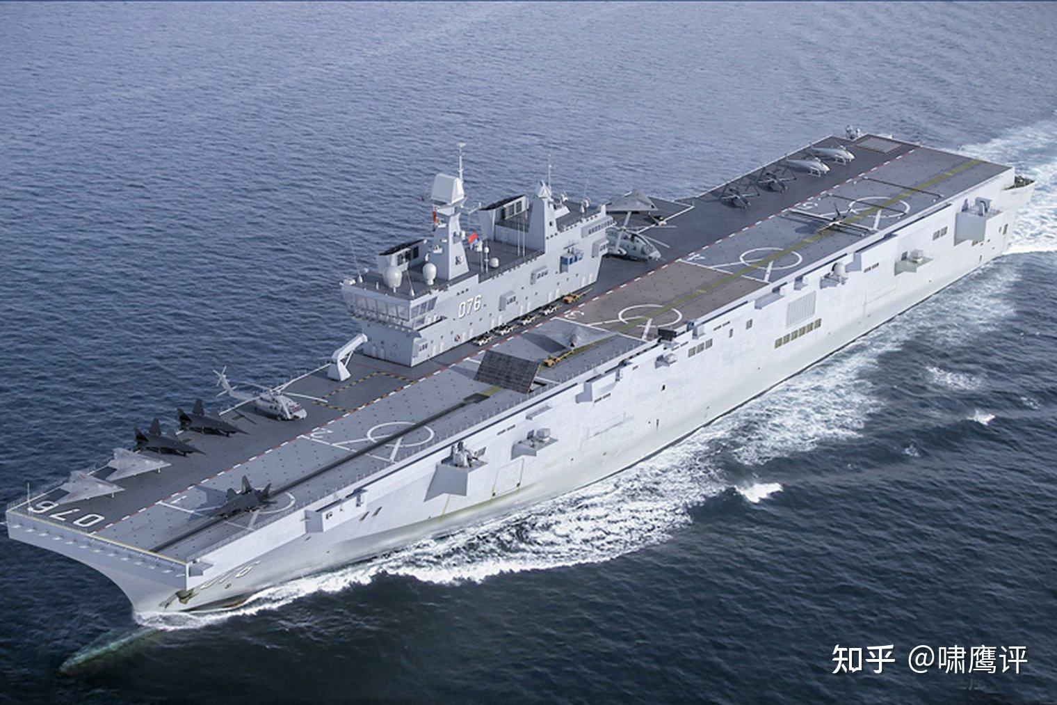 33米浅坑版850垂发为一坑四弹而生辽宁舰以及076是否会加装