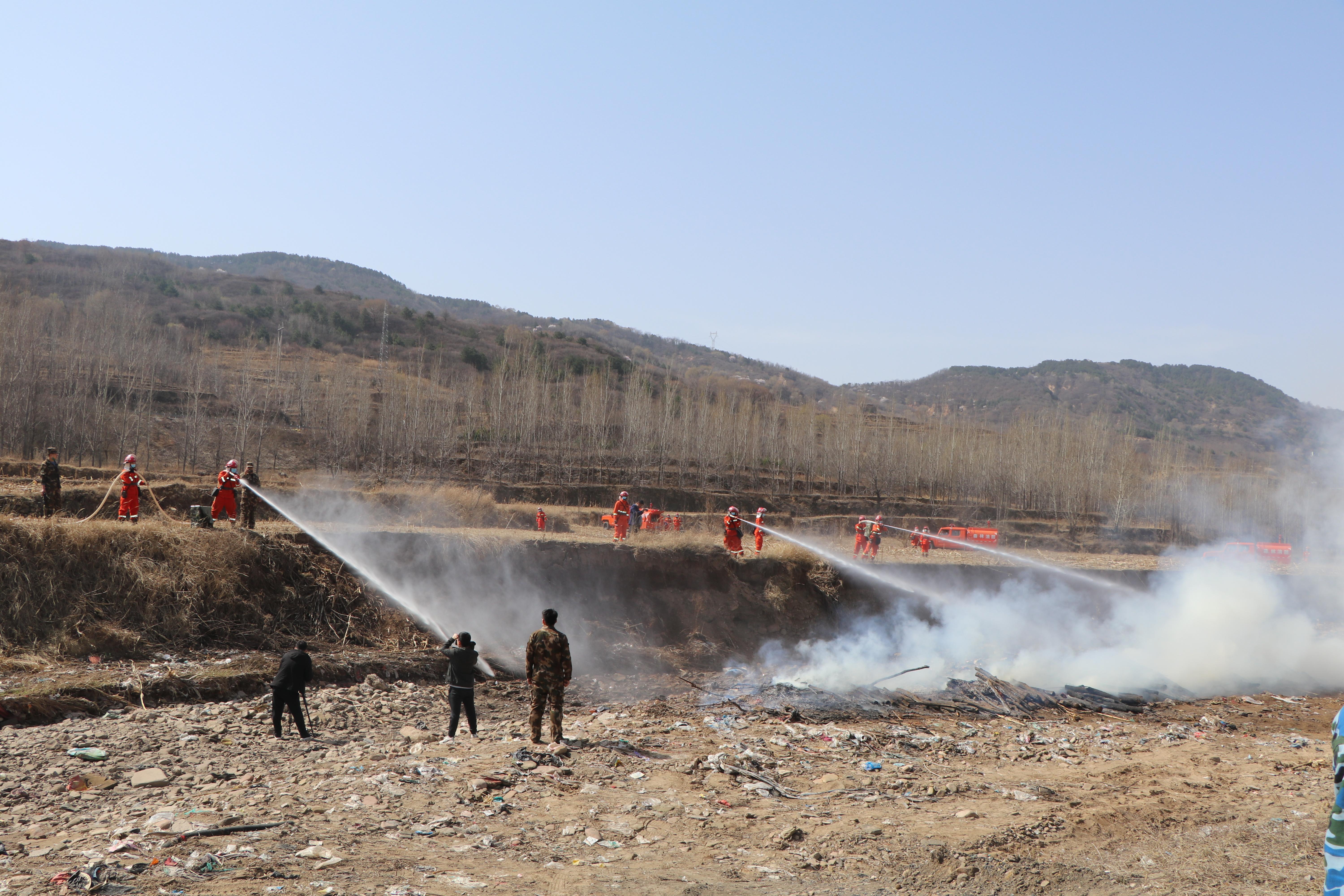 山西省吕梁山国有林管理局依托智慧林草云平台开展森林火灾扑救综合