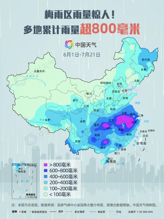 超长暴力破极值大数据复盘2020年梅雨季