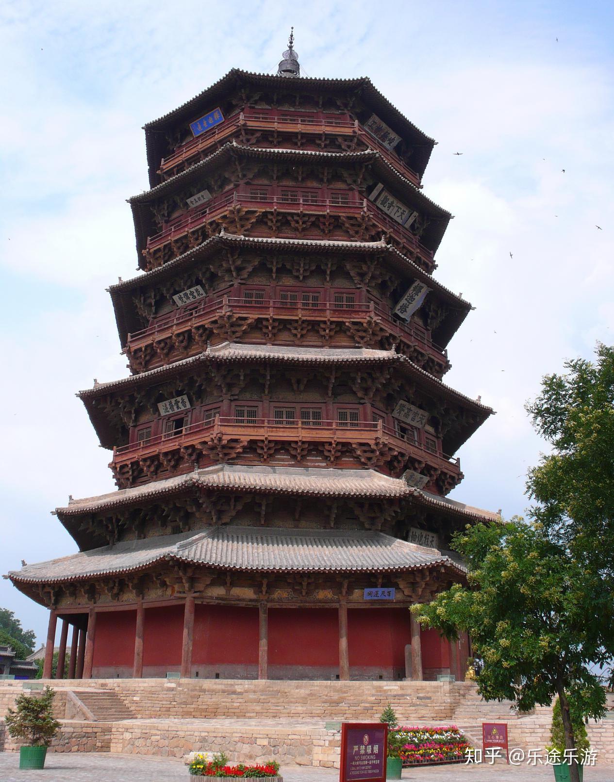 中国应县木塔,世界奇塔建筑 - 知乎