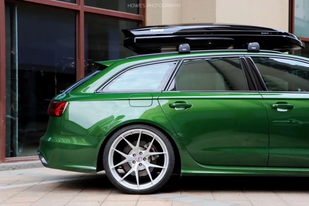 绿油油的奥迪rs6能否吸引你的眼睛摄影大片09