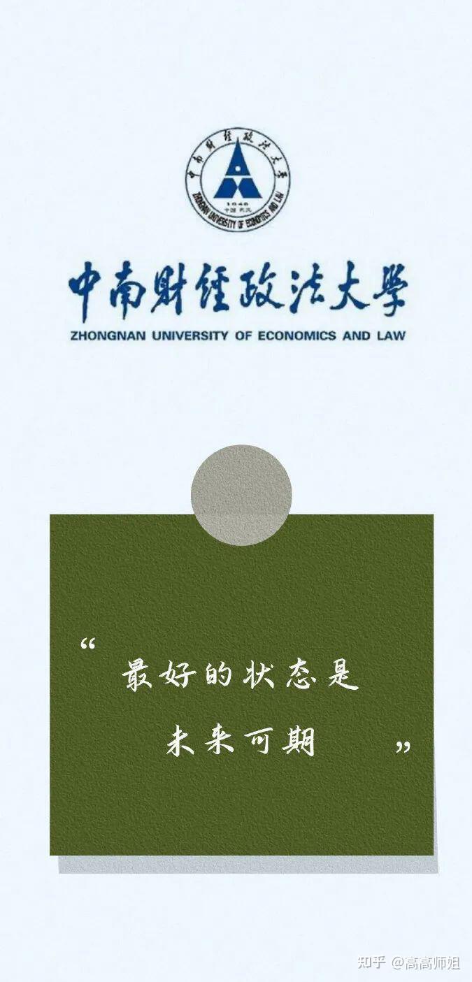 中南财专属壁纸,助力师弟师妹上岸啦
