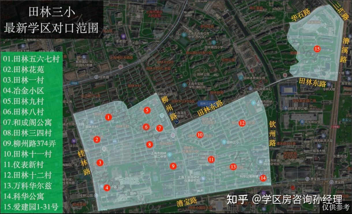 徐汇各街道学区汇总 - 知乎