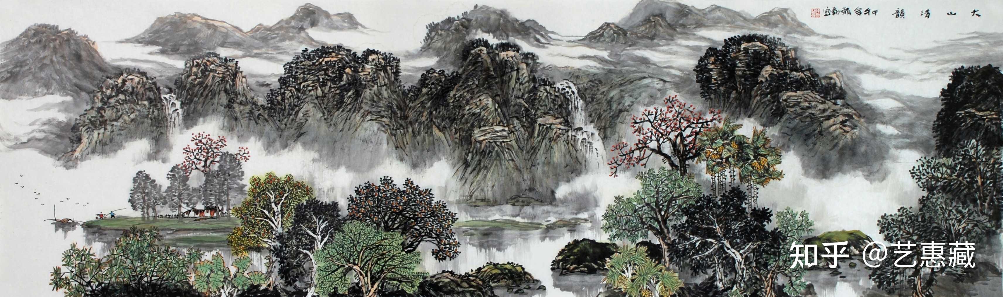 韩勤山水画作品价格 - 知乎