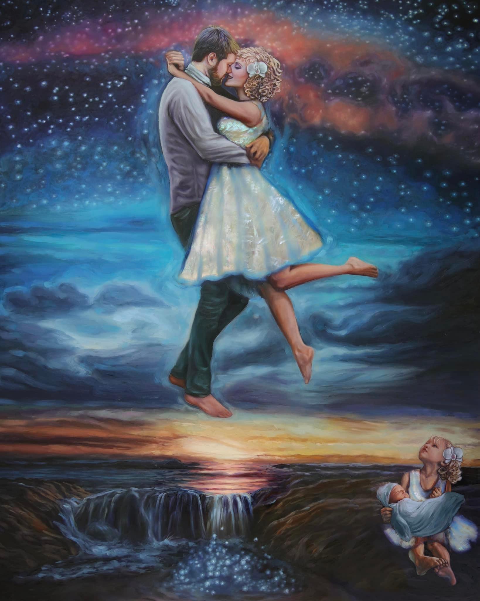 林赛·拉普:美丽的女画家带来的美丽画作