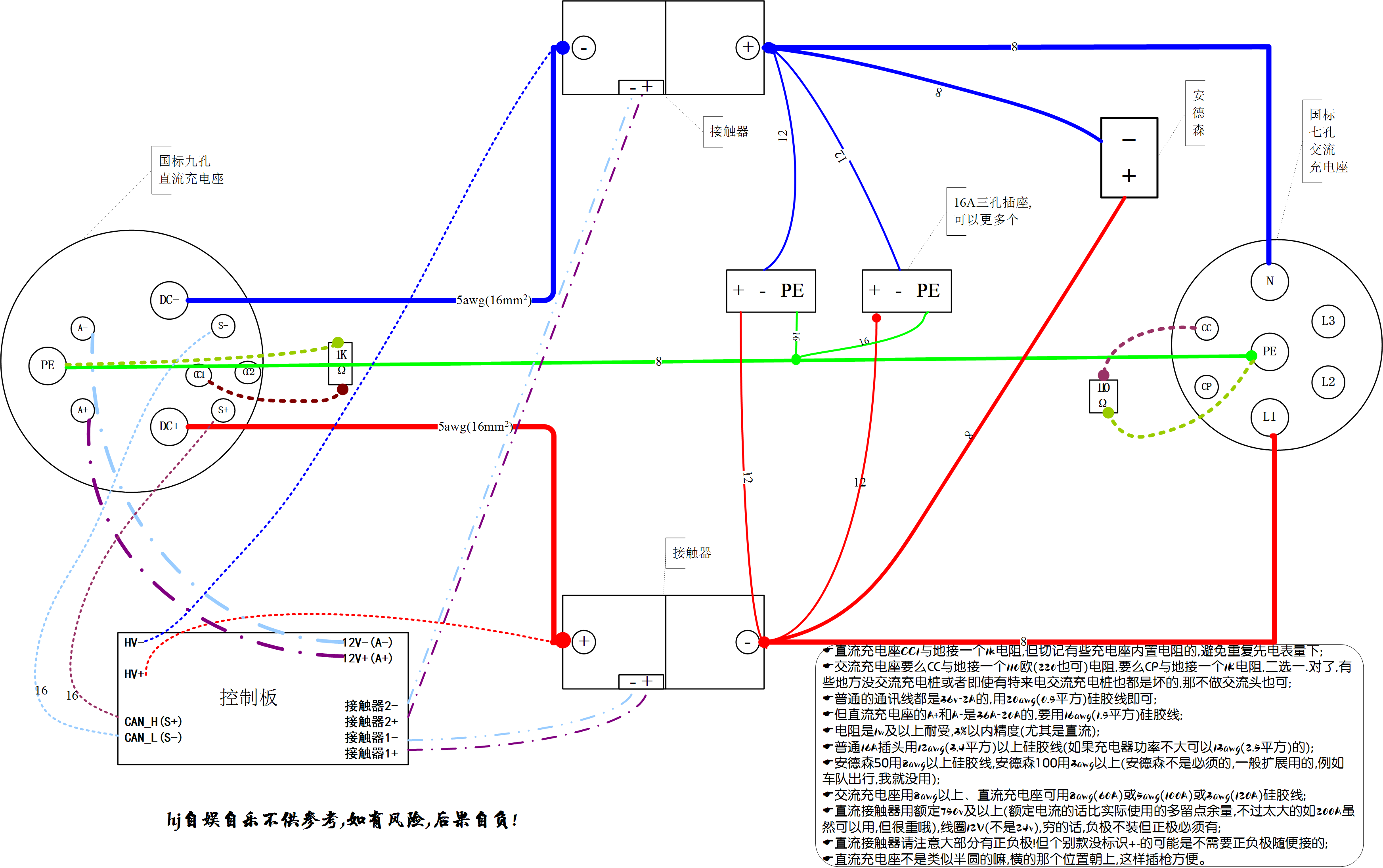 小牛电动车全车线路图图片