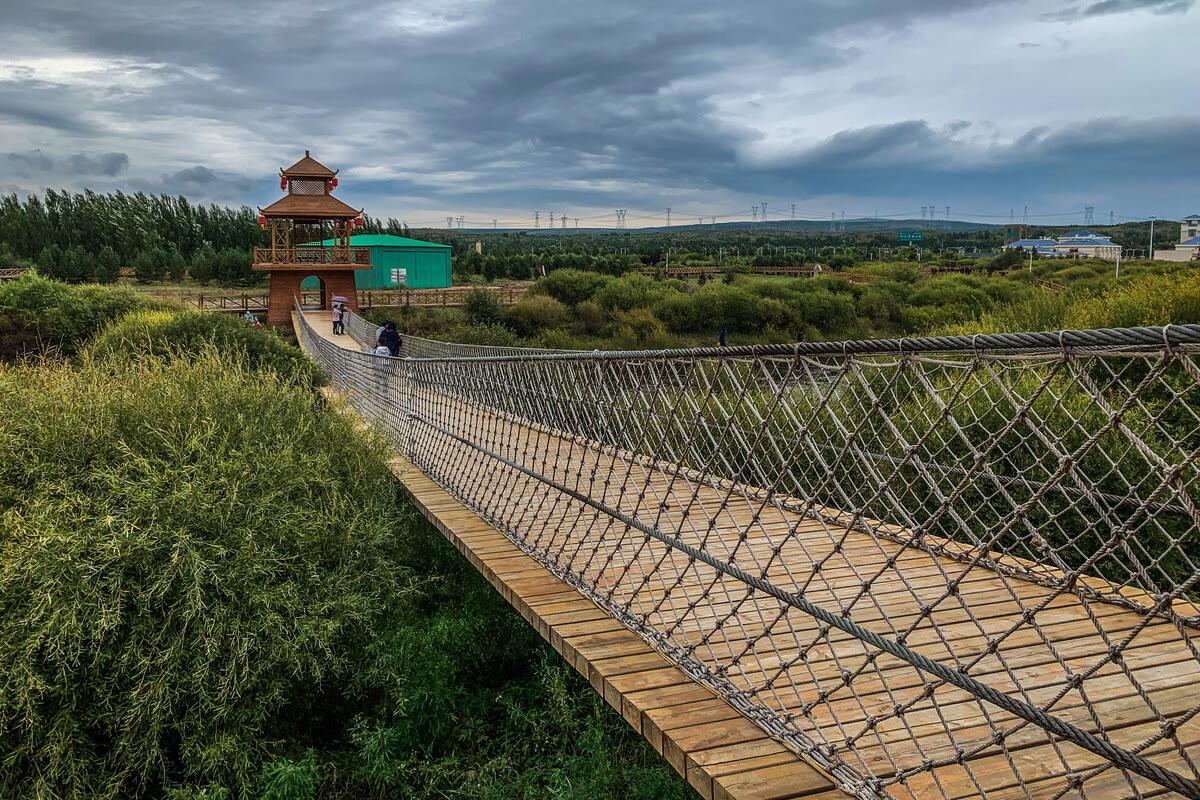 内蒙古中秋热门旅游景点多伦湖旅游攻略低音号语音导游