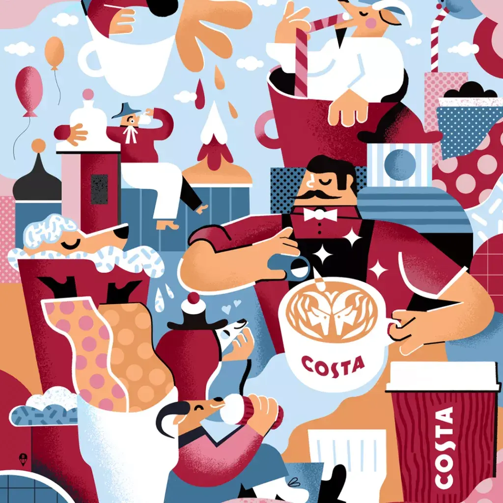 秋山孝 [ 日本 ]国际知名插画海报艺术家现为多摩美术大学教授,秋山孝