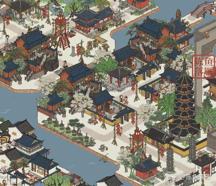 【江南百景图】松江府美观向布局 - 知乎