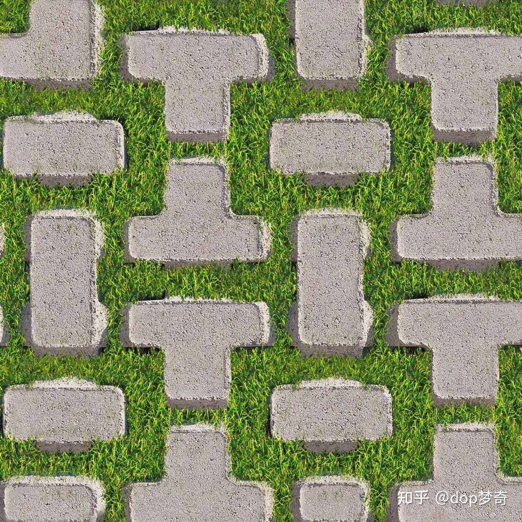 生态城市必备的景观材料——植草砖 - 知乎