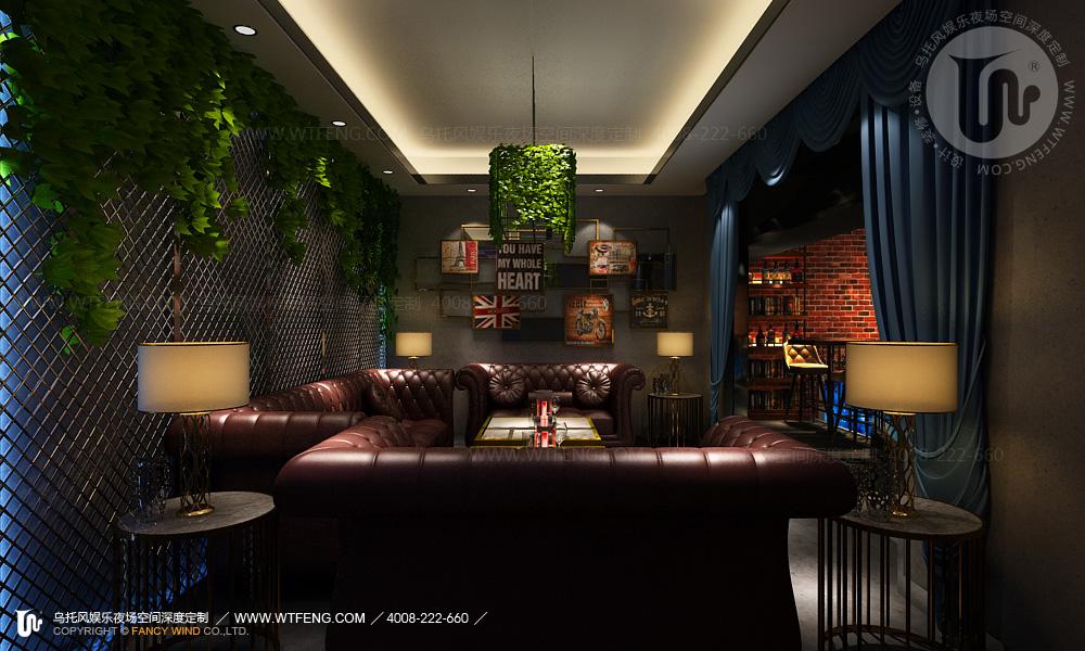 乌托风丨广州花都壹号公馆音乐餐吧设计