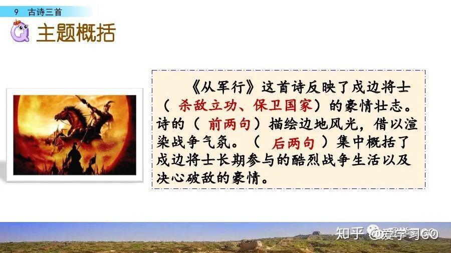 部编版语文五年级下册第9课《古诗三首》图文讲解+知识点梳理 - 知乎