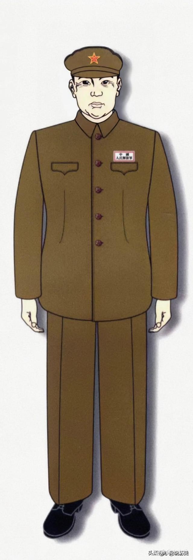 解放军50式军服——新中国成立后的第一代军服！ - 知乎