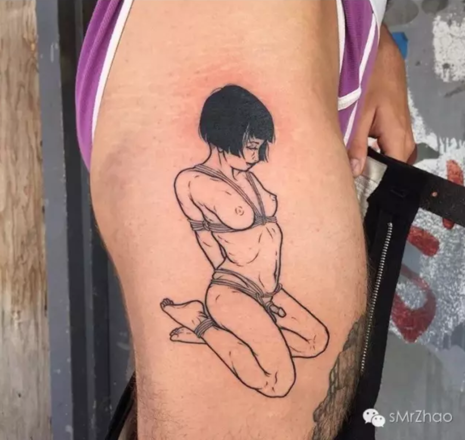 smrzhao专题纹身第19期臀胯纹身最性感的曲线救国