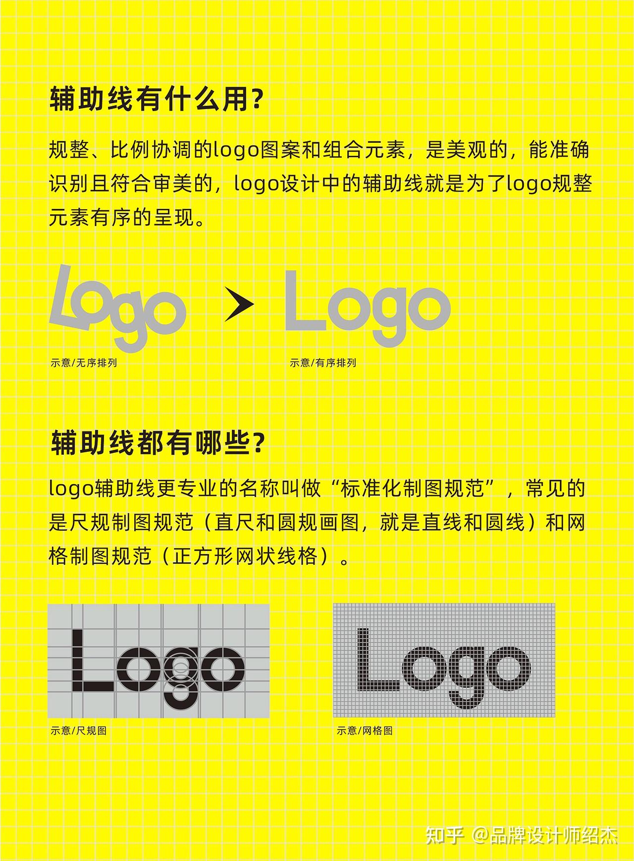 logo辅助线设计稿真的没有用么？是故弄玄虚么？ - 知乎