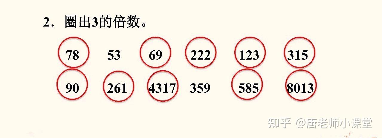五年级数学|3的倍数的特征专题讲解+实战解析,提高效率首选 - 知乎