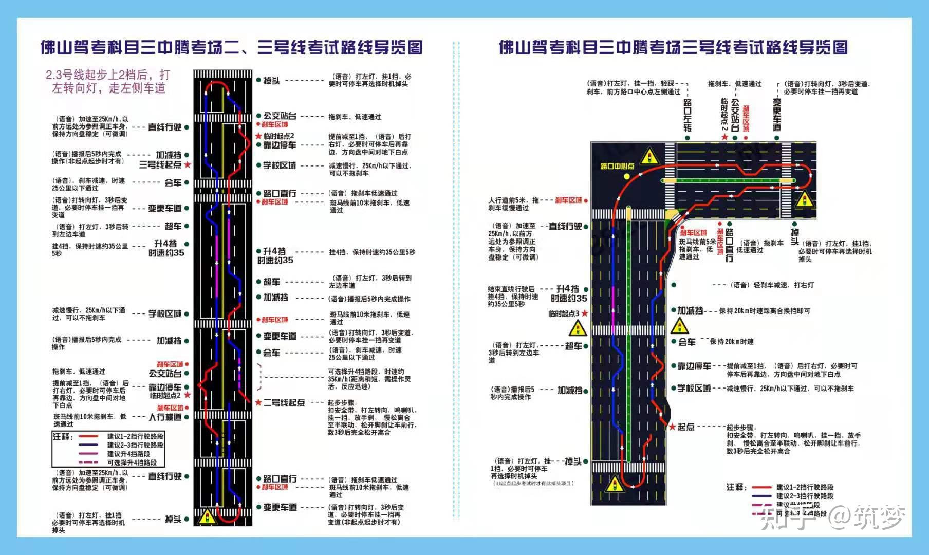 仙塘科目三考试路线图图片