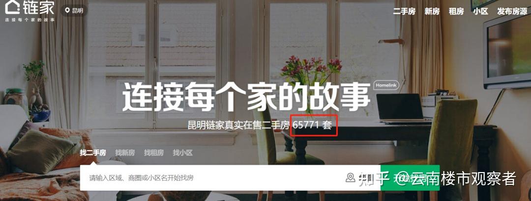 6.5万套!昆明二手挂牌量创新高,价格跌1000元/平 - 知乎