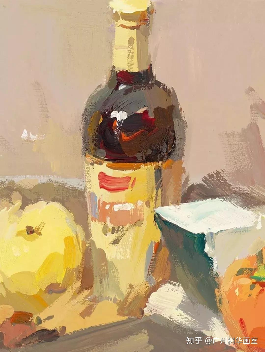 水粉色彩静物里那些瓶瓶罐罐的质感怎么体现? - 知乎