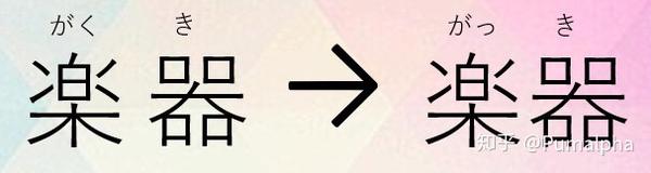 日語音讀漢字的入聲 促音 變化規則 知乎