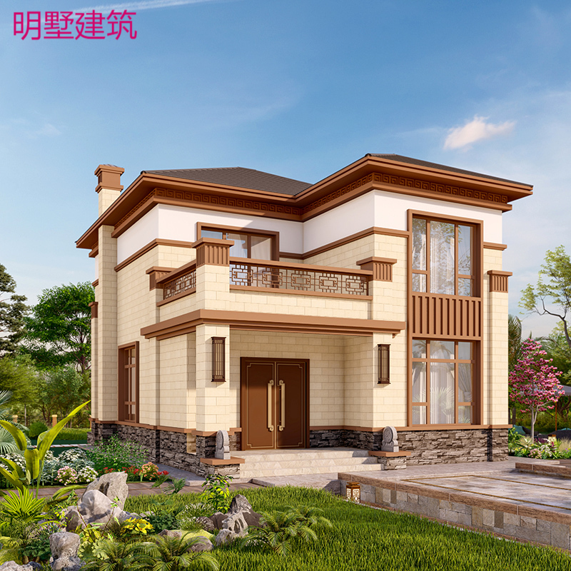 别墅建筑设计图大小占地面积均有方案可选