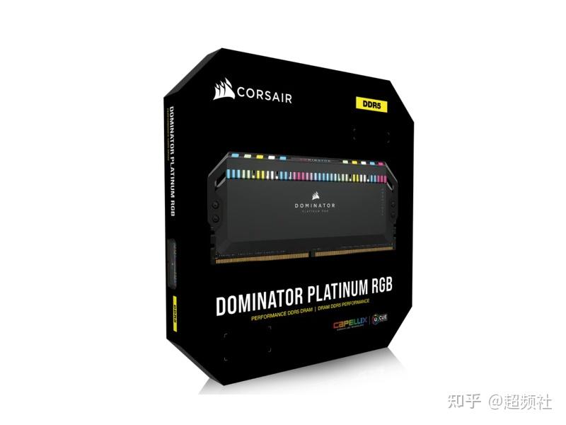 CORSAIR（美商海盗船）DOMINATOR PLATINUM RGB DDR5高端内存6,600MHz
